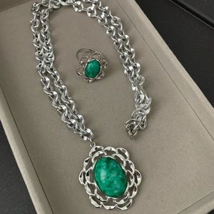 Rare Vintage Sarah Coventry Necklace + Ring